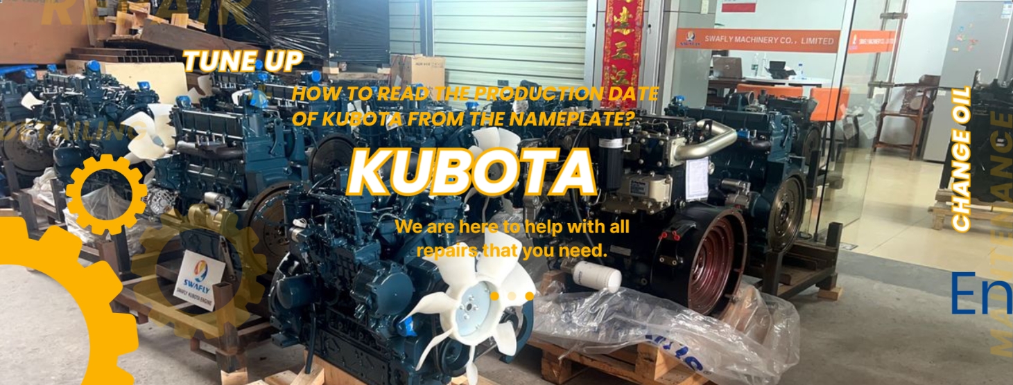 How to Read the Production Date of Kubota from the Nameplate?