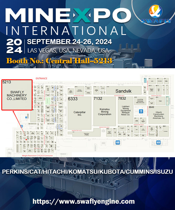 SWAFLY Will Attend the MINExpo INTERNATIONAL Exhibition - Booth No.: Central Hall-5213